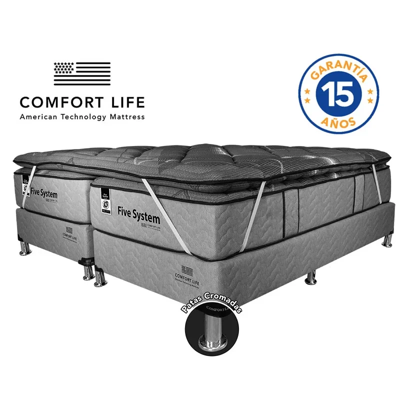 Camas y Colchones Comfort Life Five System