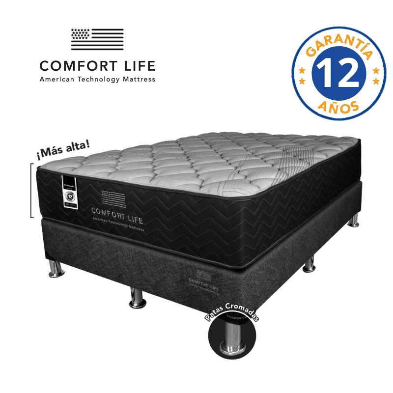 Camas y Colchones Comfort Life Orthopedic