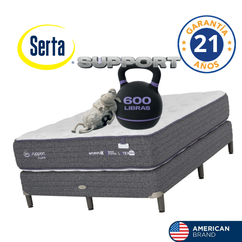 Camas y colchones Serta Isupport Heavy Duty