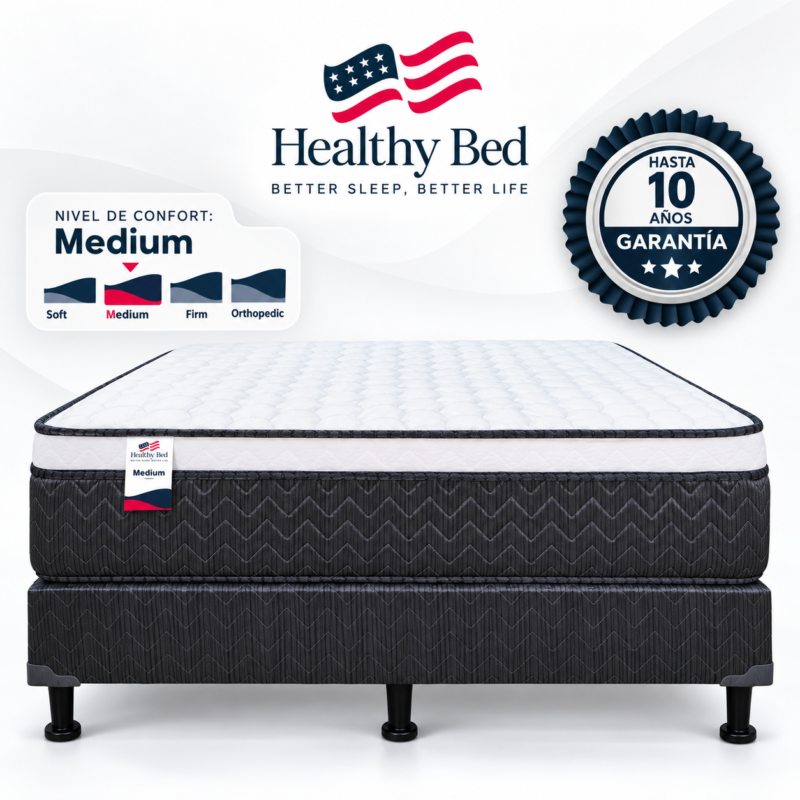Camas Healthy Bed Comfort Medio