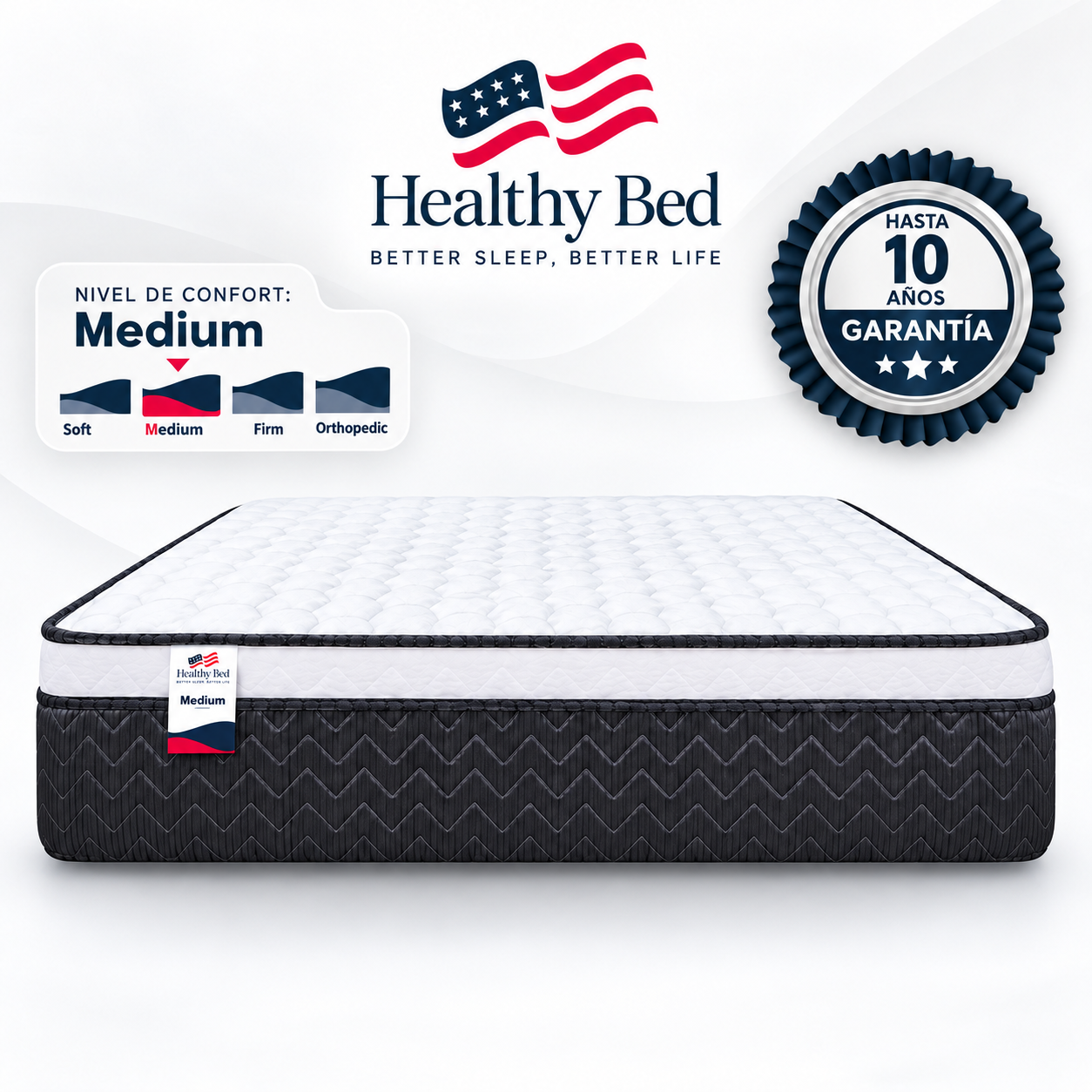 Colchón Healthy Bed Comfort Medio