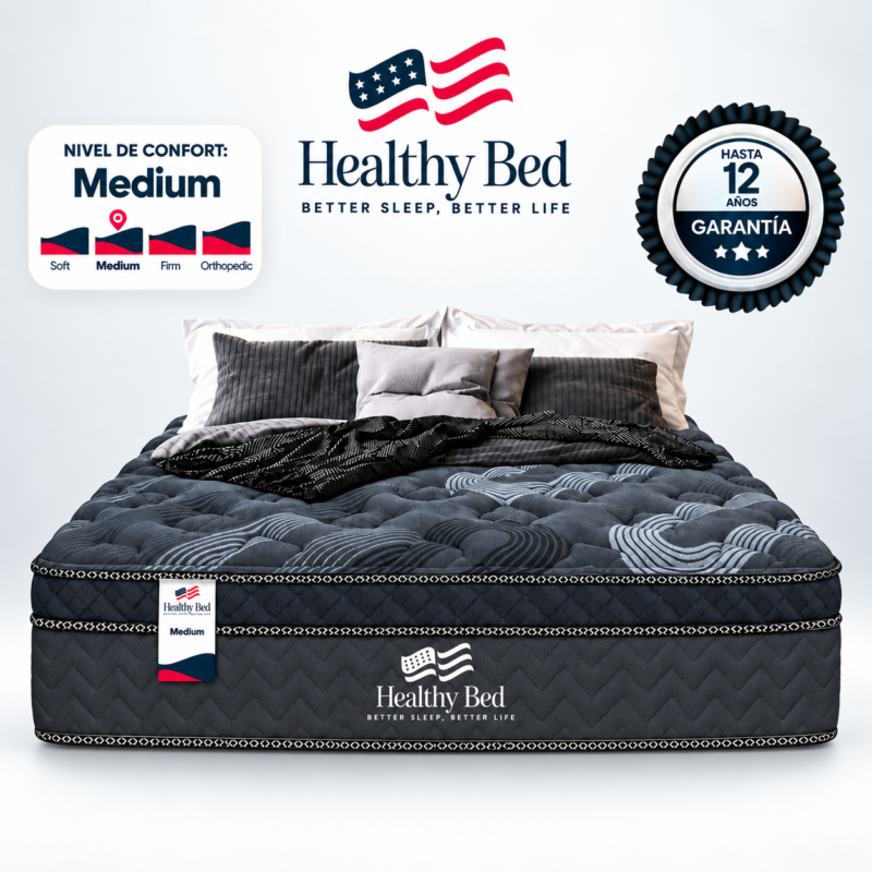 Colchón Healthy Bed Comfort Plush Confort Medio